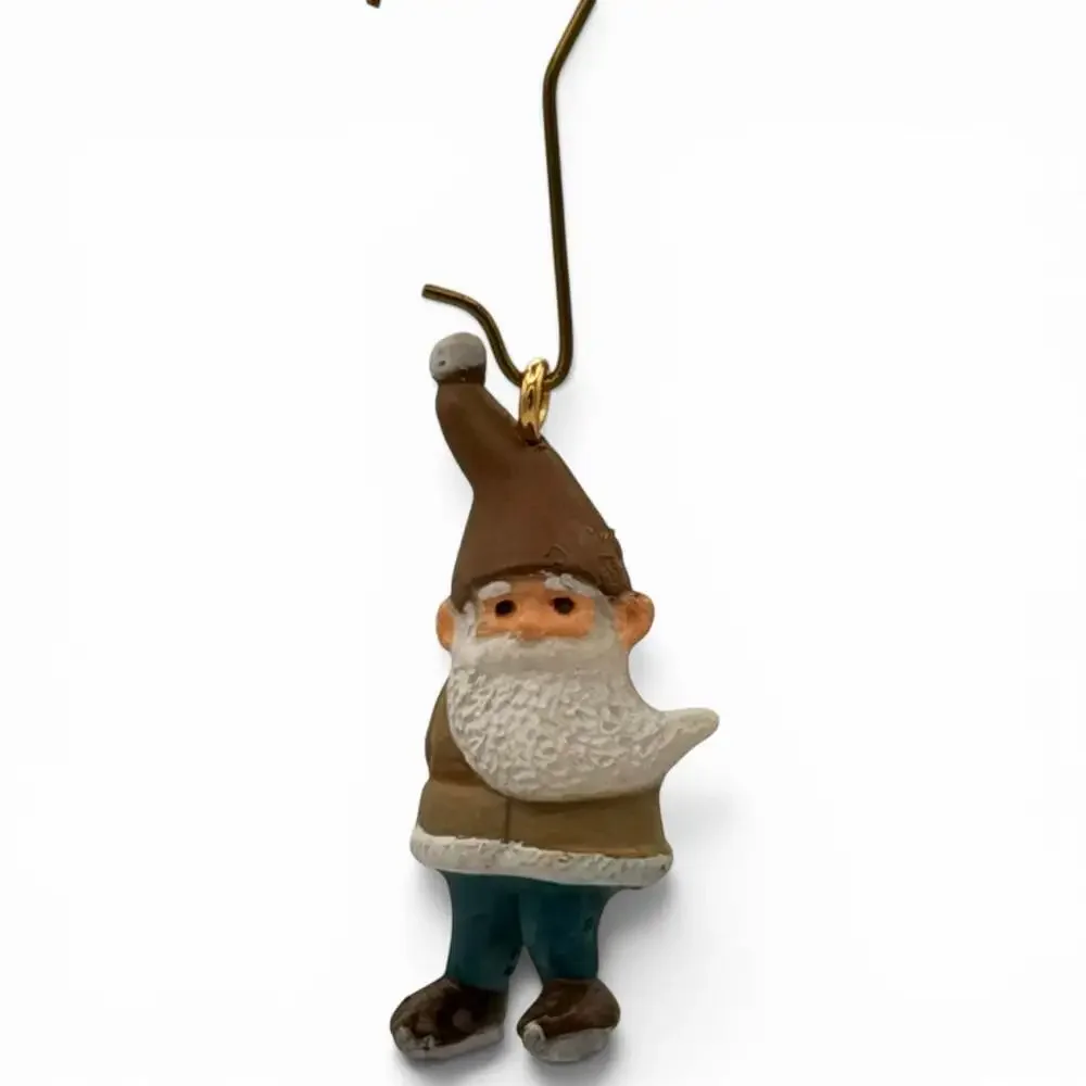 1993 Hallmark Miniature Christmas Ornament, Learning to Skate Elf